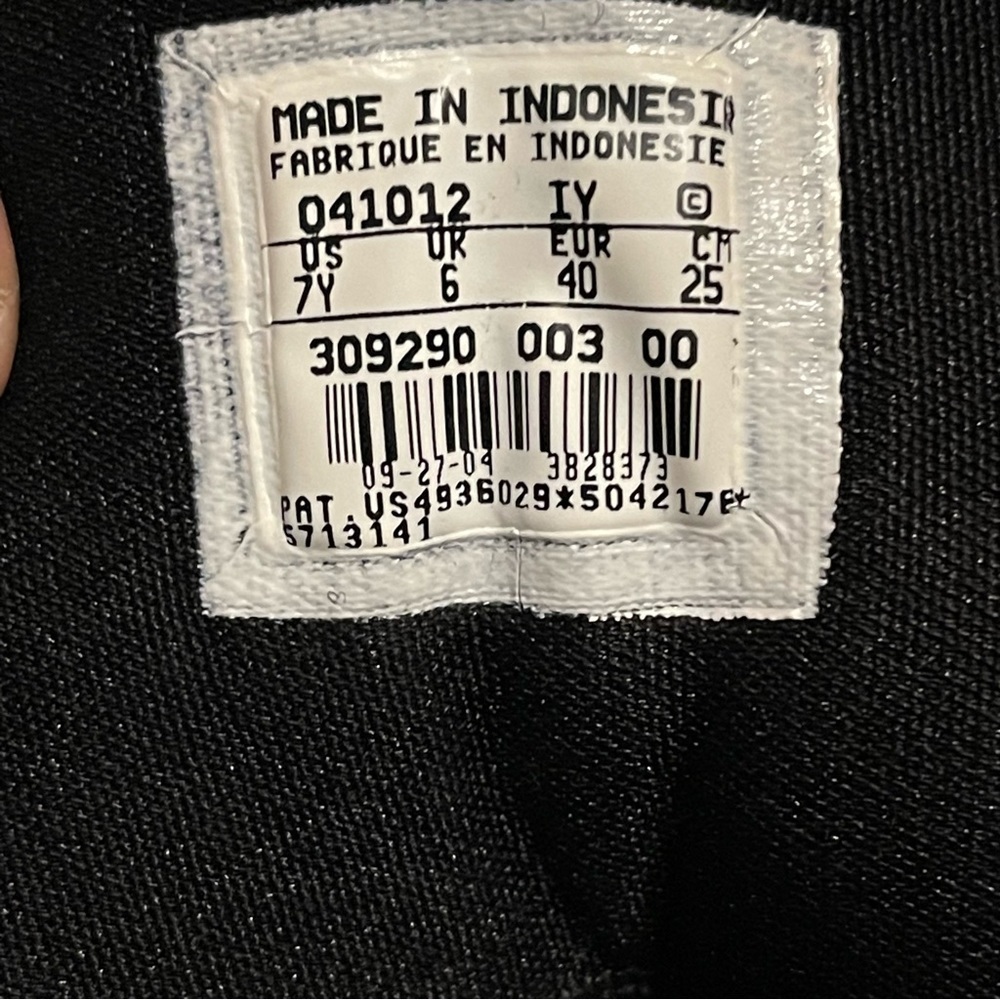 2004 Air Jordan Carmelo Anthony (Melo) Black Size 7Y - Picture 4 of 12